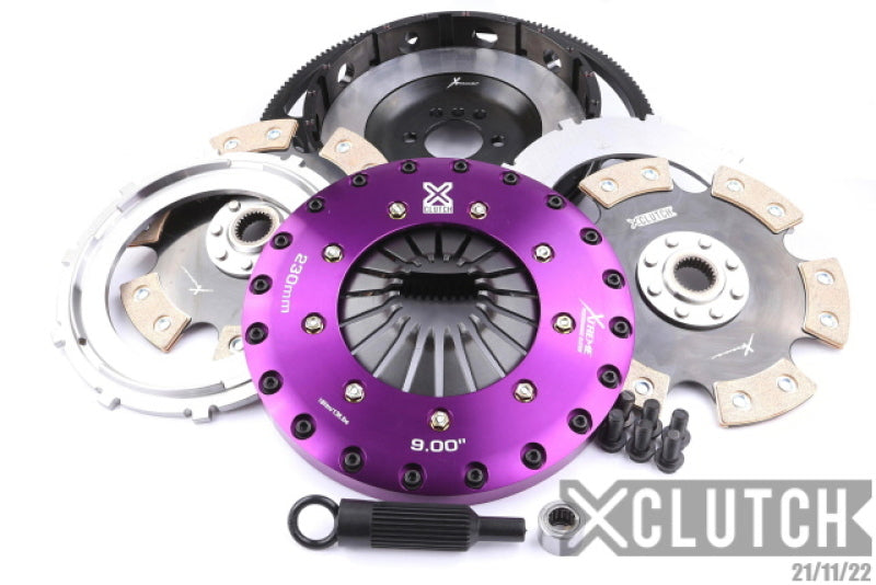 XClutch 97-04 Chevrolet Corvette Indy 500 Pace Car 5.7L 9in Twin Solid Ceramic Clutch Kit - Graveyard Performance