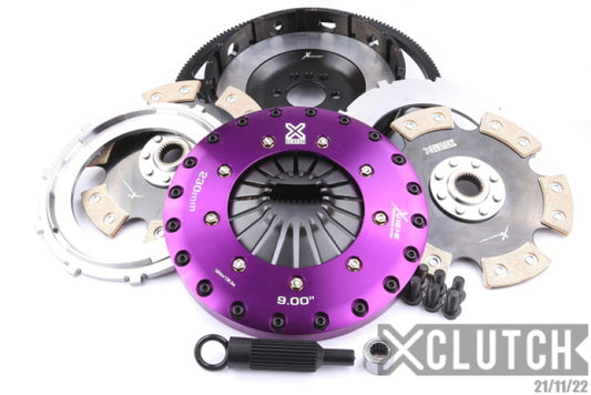XClutch 97-04 Chevrolet Corvette Indy 500 Pace Car 5.7L 9in Twin Solid Ceramic Clutch Kit - Graveyard Performance