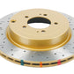 DBA 08+ EVO X Rear Drilled & Slotted 4000 Series Rotor