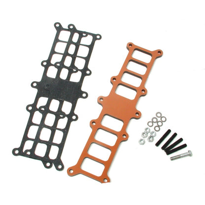 BBK 86-95 Mustang 5.0 Phenolic Manifold Spacer Kit Edelbrock Performer 3/8 - Graveyard Performance