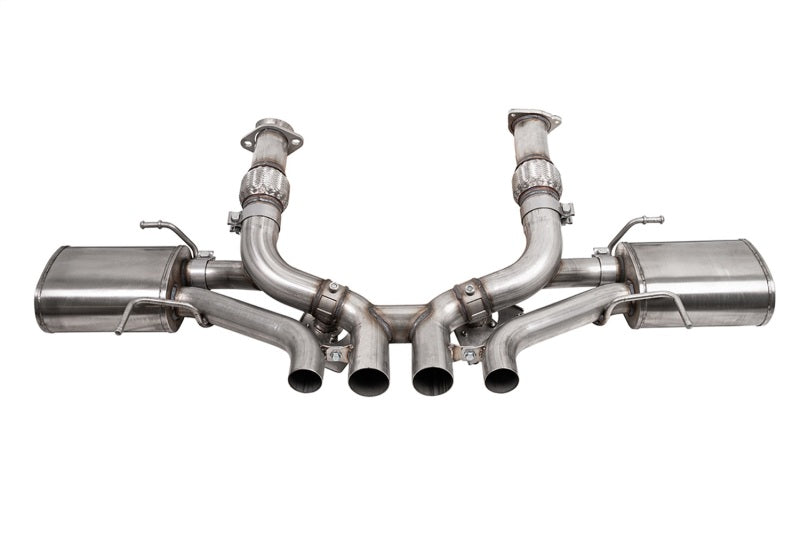 Corsa 23-25 Chevrolet Corvette C8 Z06 3in Valved Cat-Back Exhaust Muffler System (ReUses Stock Tips) - Graveyard Performance