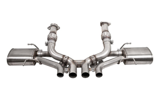 Corsa 23-25 Chevrolet Corvette C8 Z06 3in Valved Cat-Back Exhaust Muffler System (ReUses Stock Tips) - Graveyard Performance