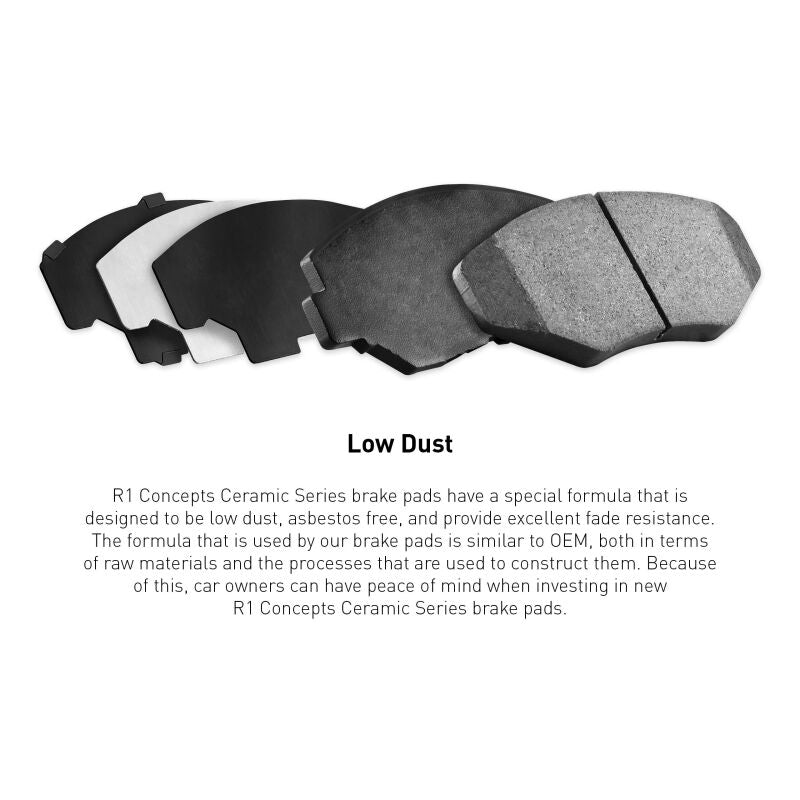 R1 97-01 Subaru Legacy Front Ceramic Brake Pads