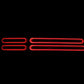 AlphaRex 23-25 Nissan Z Nova-Series Quad-Loop Style Prismatic LED Tail Lights - Alpha Black