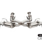 Corsa 20-25 Chevrolet Corvette C8 RWD 3in Valved Cat-Back w/AFM w/4.5in Carbon Fiber Black PVD Tips