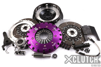 XClutch 93-95 Toyota Supra Twin Turbo 3.0L 9in Twin Solid Organic Clutch Kit - Graveyard Performance