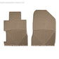 WeatherTech 06-11 Honda Civic Coupe / Si Coupe Front Rubber Mats - Tan