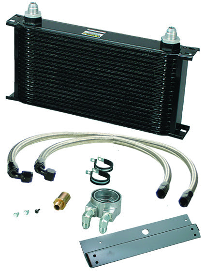 Stillen 350Z/nfiniti G35 SetRAB Oil Cooler Kit Street For 03-09 Nissan 350Z Z33 03-07 Infiniti G35