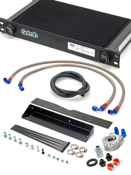 Stillen 370Z/Infiniti SetRAB Oil Cooler Kit Race For 09-22 Infiniti G37 G40 G60 Nissan 370Z