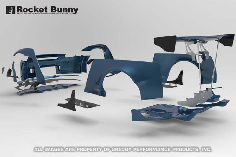 GReddy 09+ Nissan GT-R R35 Rocket Bunny GT-Wing (Hardware)