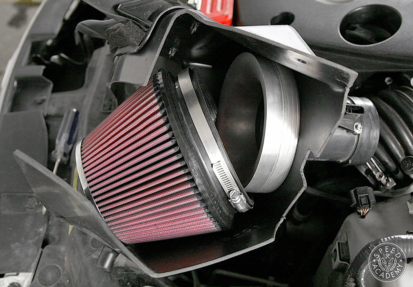 Stillen Infiniti G35 Hi-Flow Air Intake Kit S50/V35 Black For 03-08 Infiniti G35