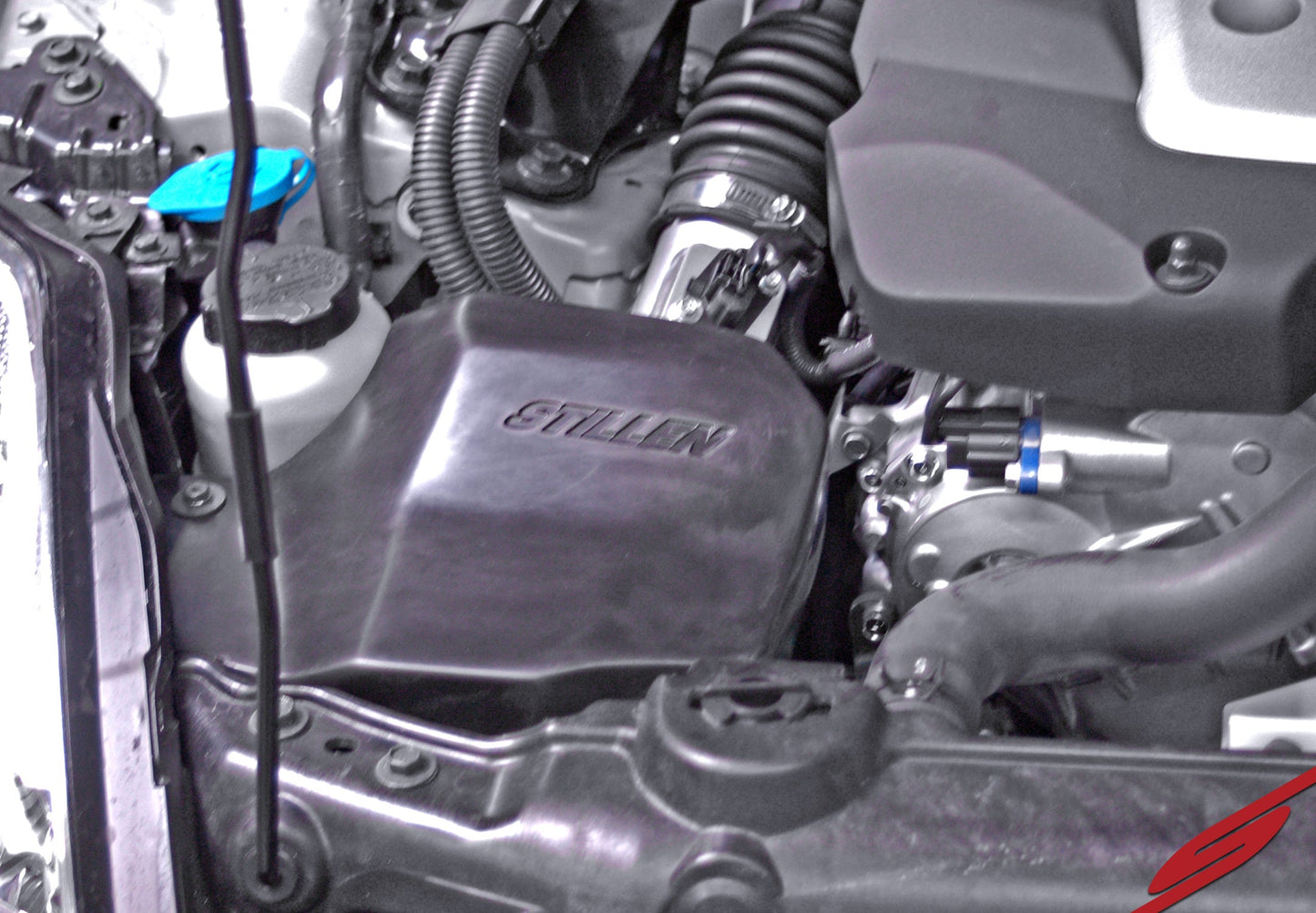 Stillen 350Z Dual Long Tube Air Intake Kit Gen 2 Z33 Dry Filter For 07-09 Nissan 350Z