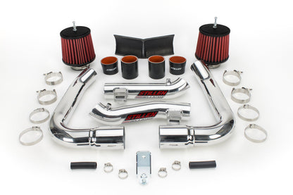 Stillen 350Z Hi-Flow Ultra Long Dual Tube Air Intake Gen 3 Z33 Dry Filter 07-09 Nissan 350Z