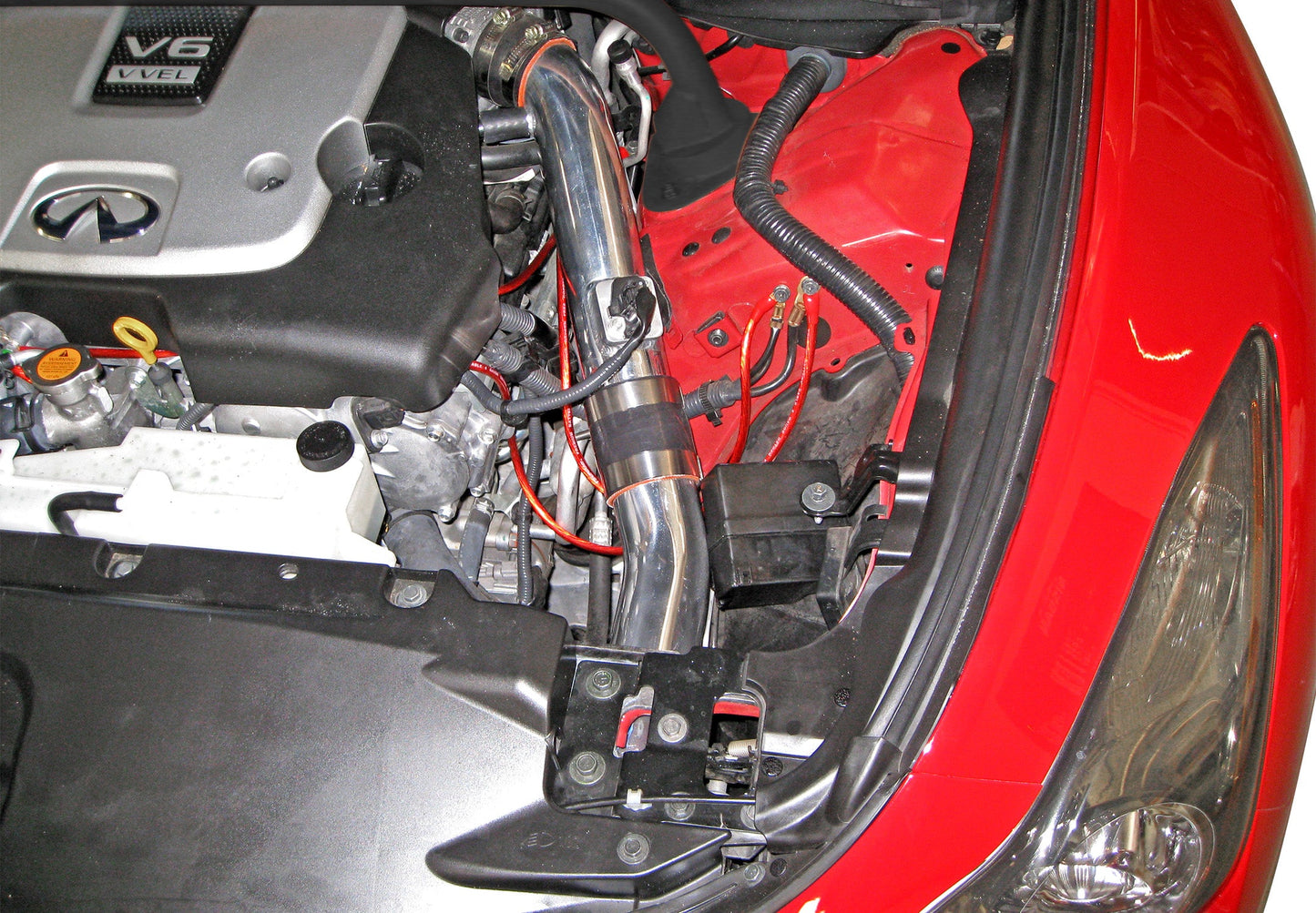 Stillen Infiniti G37/Q60 Air Intake Gen 3 Dual Ultra Long Tube Oil Filter For 08-13 Infiniti G37 14-15 Infiniti Q60