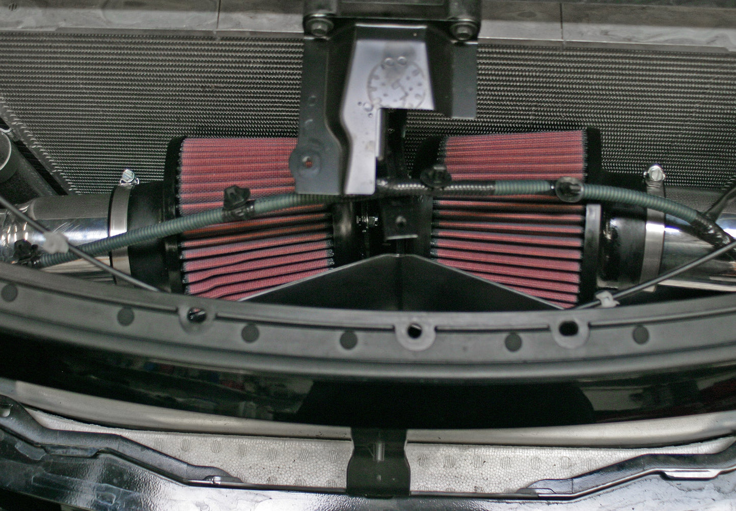 Stillen Infiniti G37/Q60 Air Intake Gen 3 Dual Ultra Long Tube Oil Filter For 08-13 Infiniti G37 14-15 Infiniti Q60