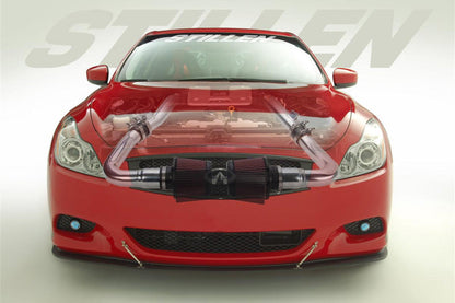 Stillen Infiniti G37 Dual Ultra Long Tube Air Intake Kit Gen 3 V36 Dry Filter For 09-13 Infiniti G37