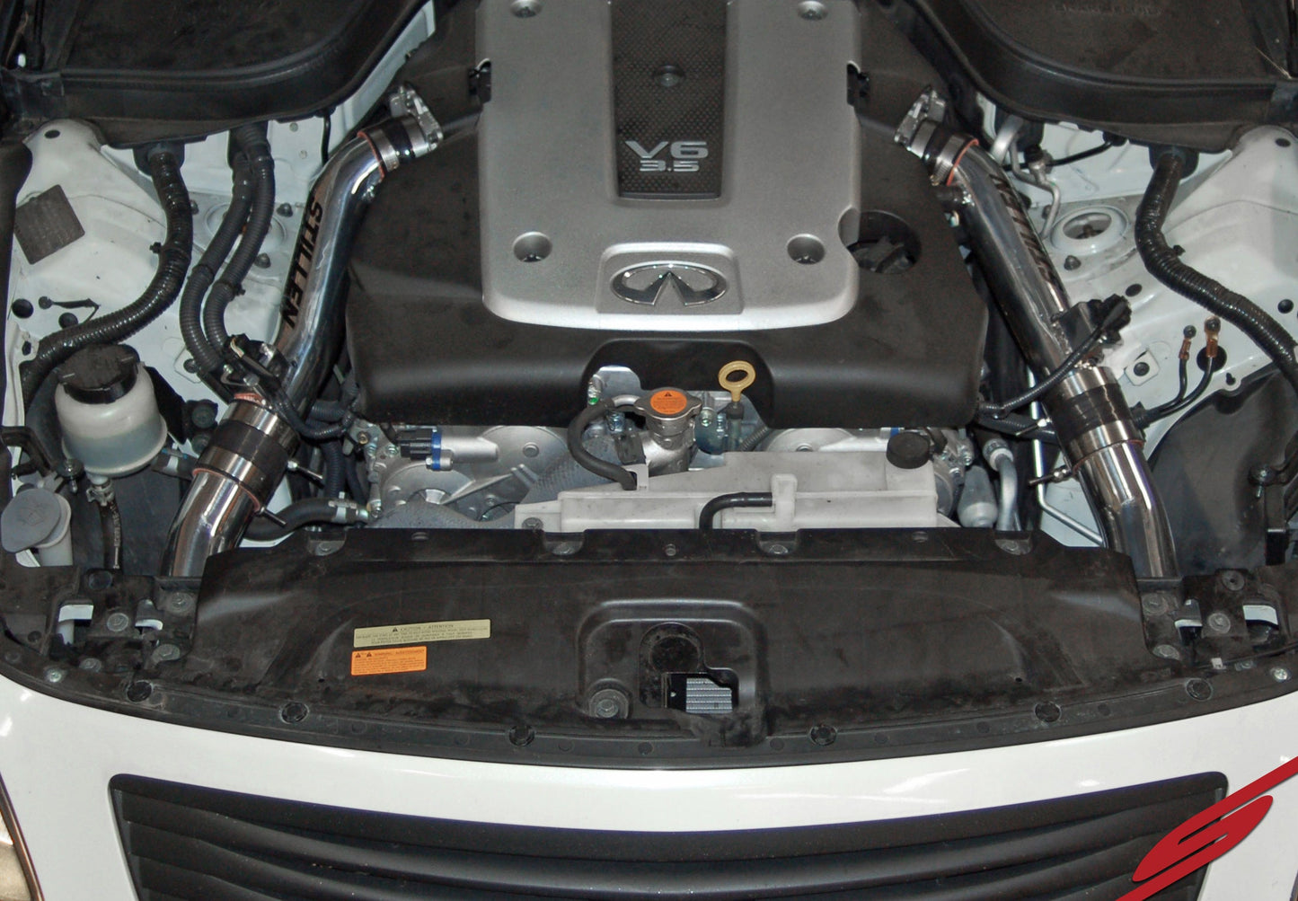 Stillen Infiniti G37 Dual Ultra Long Tube Air Intake Kit Gen 3 V36 Oil Filter For 09-13 Infiniti G37