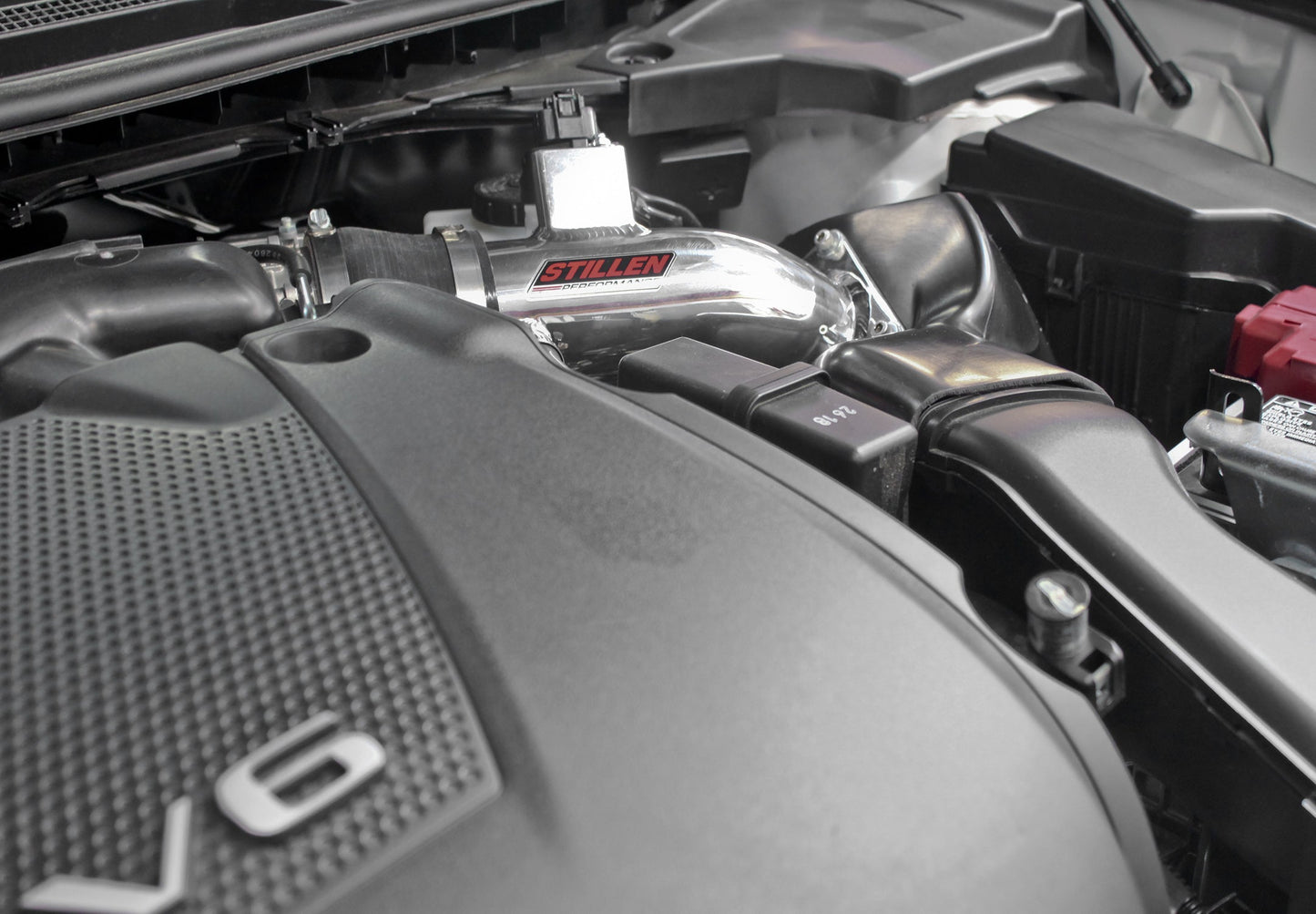 Stillen Nissan Maxima Air Intake Hi Flow w/ Fitted Polyurethane Air Duct A35 Oil Filter For 09-15 Nissan Maxima