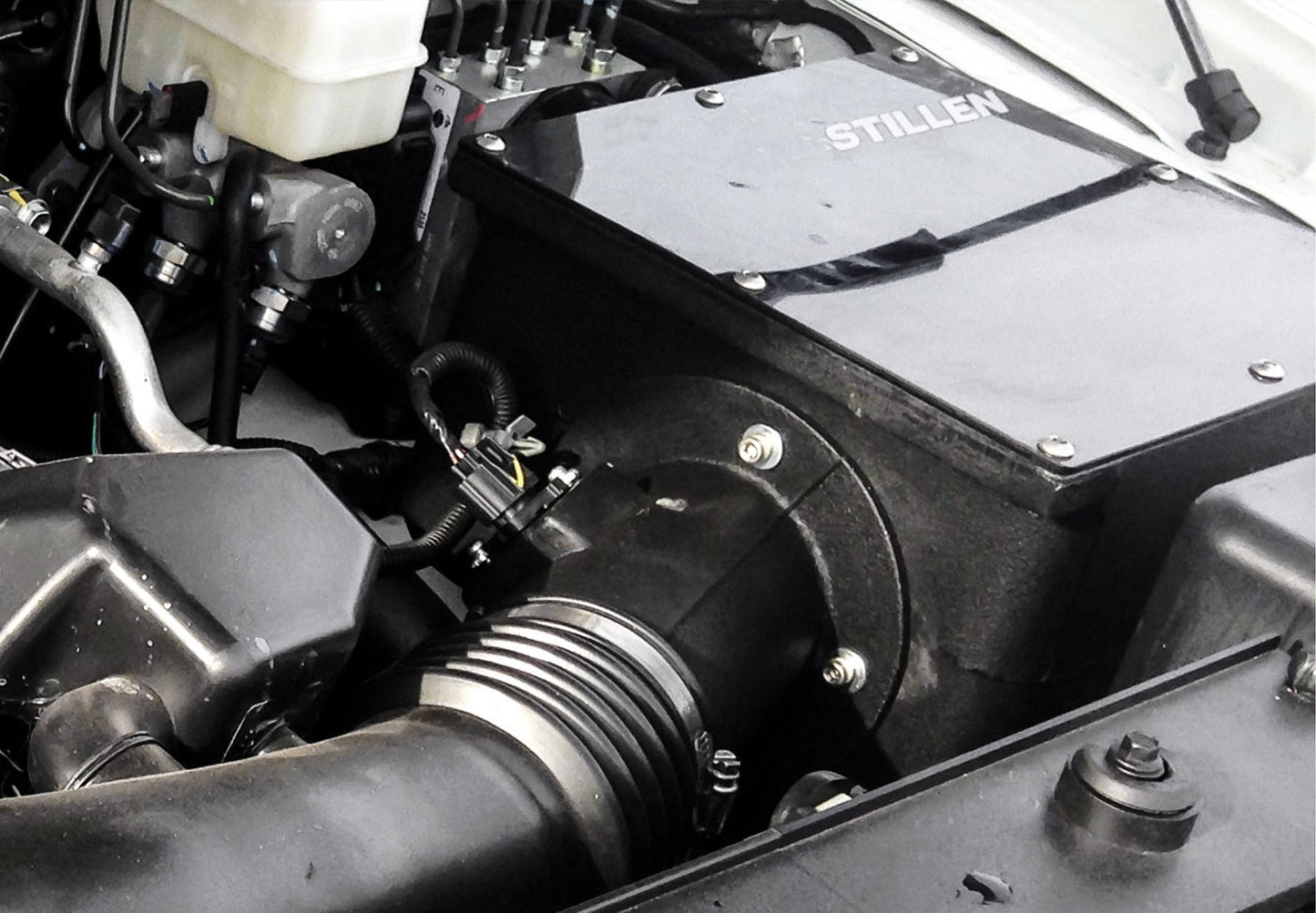 Stillen Nissan Frontier Air Intake Enclosed Air Box Pathfinder Xterra Dry Filter For 05-17 Nissan Frontier