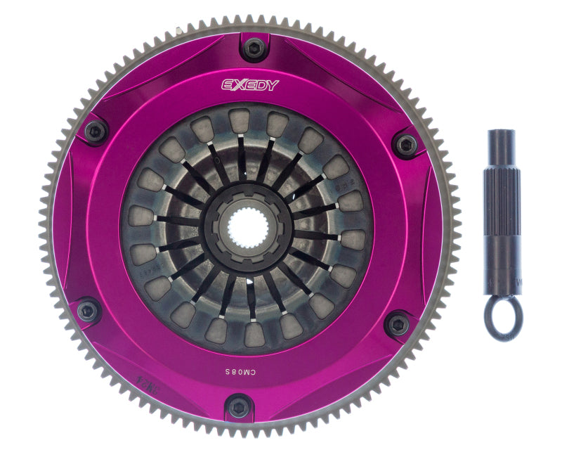 Exedy 2000-2009 Honda S2000 L4 Hyper Twin Cerametallic Clutch Rigid Disc Pull Type Cover - Graveyard Performance