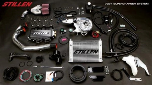 Stillen 370Z Z34 Supercharger Tuned System Polished for 09-11 Nissan 370Z Z34
