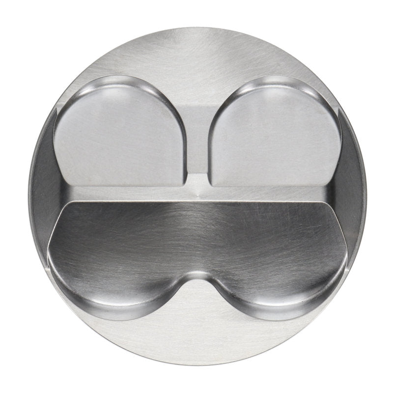 Wiseco Acura 4v Domed +8cc STRUTTED 86.0MM Piston Shelf Stock - Graveyard Performance