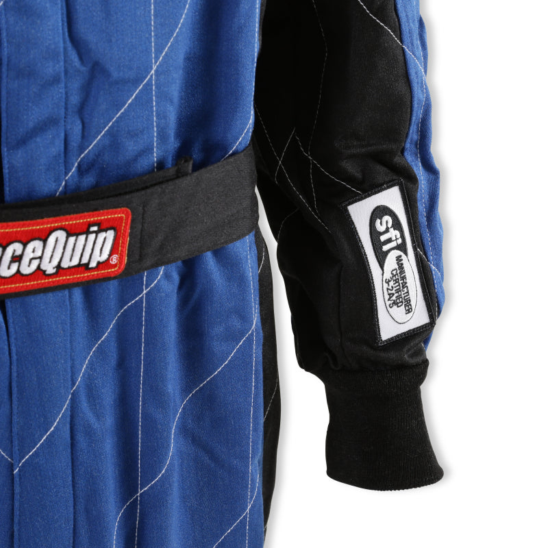 RaceQuip Blue Chevron-5 Suit SFI-5 - 2XL - Graveyard Performance
