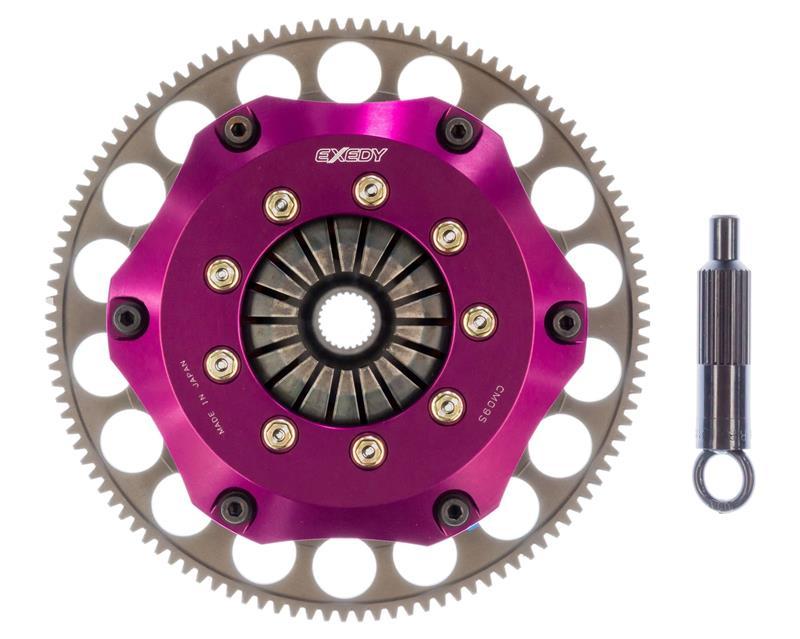 Exedy 92-01 Acura Integra LS 1.8L Hyper Compe-R Twin Cerametallic Clutch Rigid Disc Push Type Cover - Graveyard Performance