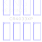 King Engine Bearings Honda F20C/F22C / 97-01 H22A4 (Size .025) Rod Bearing Set