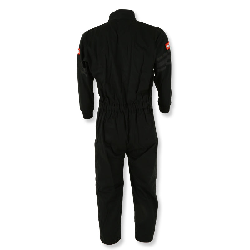 RaceQuip Black Trim SFI-1 JR. Suit - Kids Large - Graveyard Performance