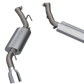 QTP 14-15 Chevrolet Camaro SS 6.2L 304SS AR3 Axle Back Exhaust w/4.5in Tips