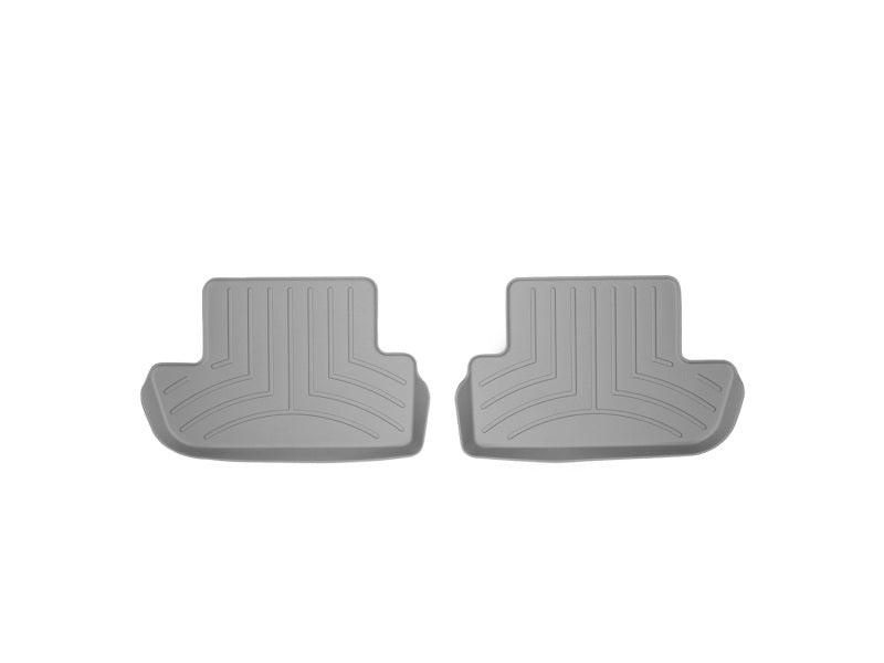 WeatherTech 12+ BMW 6-Series Rear FloorLiner - Grey - Graveyard Performance