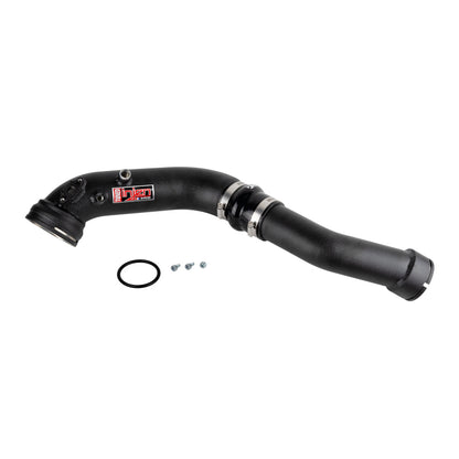 16-20 BMW L6-3.0L/ Turbo/ Twin Turbo/L4-2.0L/ L6-2.5L Wrinkle Black Turbo SES Intercooler Pipes - Graveyard Performance