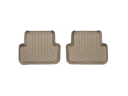 WeatherTech 09-13 Audi A4/S4/RS4 Rear FloorLiner - Tan - Graveyard Performance