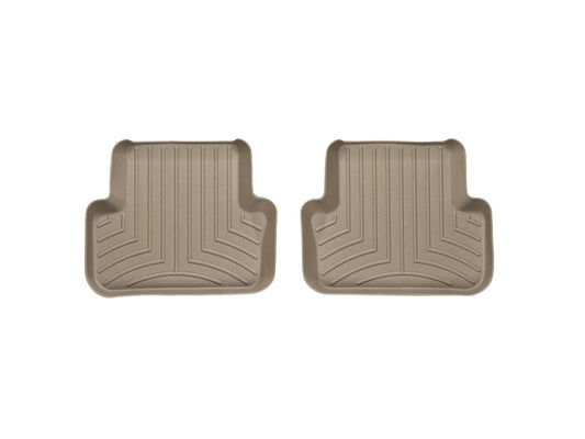 WeatherTech 09-13 Audi A4/S4/RS4 Rear FloorLiner - Tan - Graveyard Performance