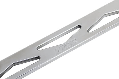 HPS Performance Aluminum Front Strut Tower Brace Bar, Polished, 42-113P