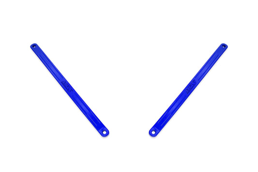 HPS Performance Front Billet Strut Bar Cross Brace Blue 42-115BL