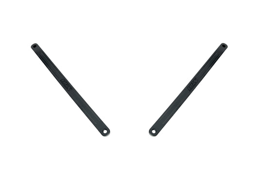 HPS Performance Front Billet Strut Bar Cross Brace Black 42-115WB