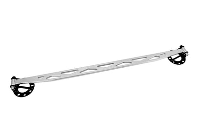 HPS Performance Aluminum Front Strut Tower Brace Bar Polished 42-119P