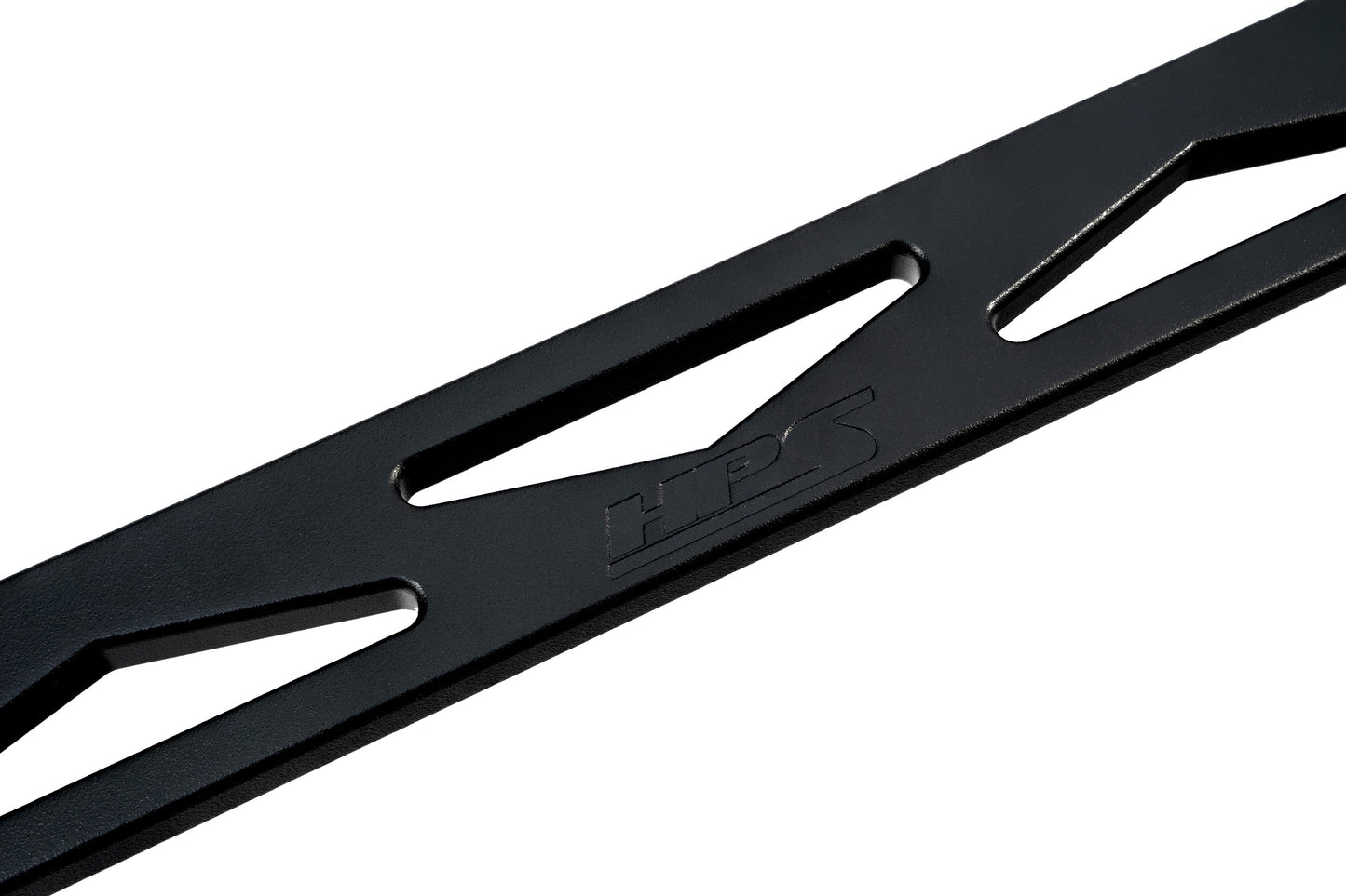 HPS Performance Aluminum Front Strut Tower Brace Bar, Black, 42-120WB