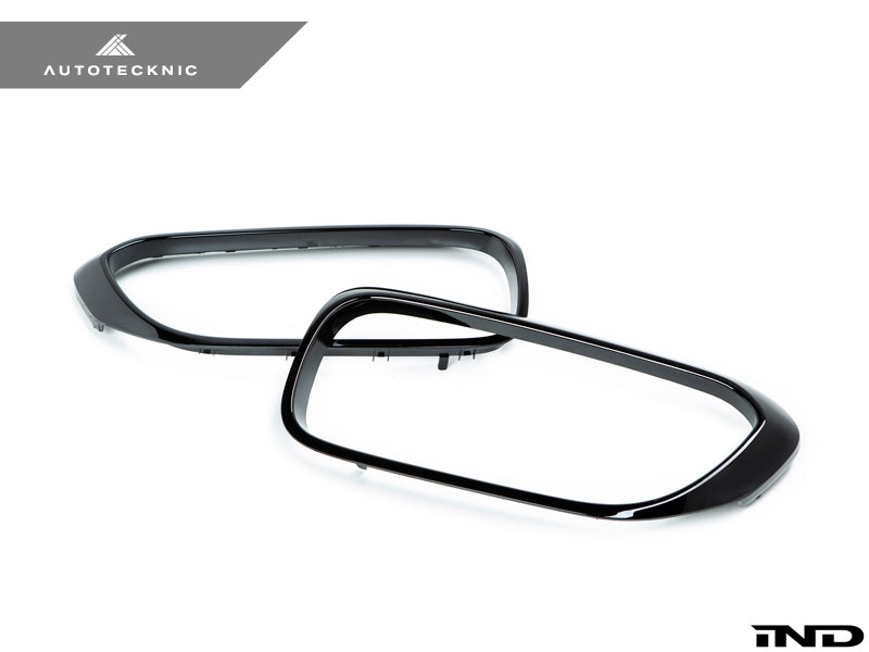 AutoTecknic Gloss Black Front Grille Surround Set - F90 M5 - Graveyard Performance