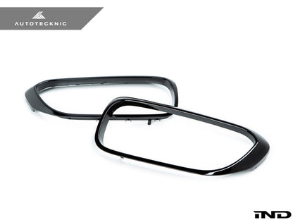 AutoTecknic Gloss Black Front Grille Surround Set - F90 M5 - Graveyard Performance