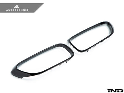 AutoTecknic Gloss Black Front Grille Surround Set - F90 M5 - Graveyard Performance