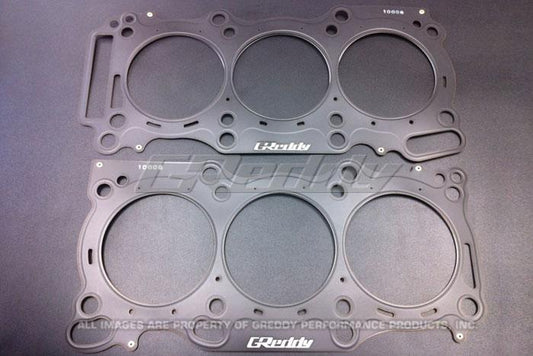 GReddy 09+ Nissan GTR R35 VR38DETT 0.8mm Thick 100mm Bore Metal Head Gaskets (Set of 2)