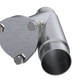 QTP 2.25in Weld-On QTEC Exhaust Cutout Y-Pipe