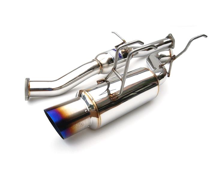 Invidia 88-91 Civic EF9 3DR 60mm (101mm tip) Titanium Tip Cat-back Exhaust - Graveyard Performance