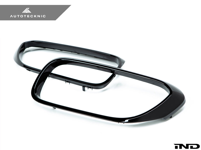 AutoTecknic Gloss Black Front Grille Surround Set - F90 M5 - Graveyard Performance