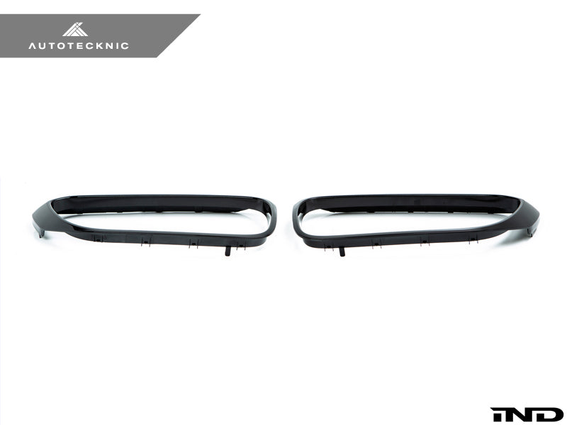 AutoTecknic Gloss Black Front Grille Surround Set - F90 M5 - Graveyard Performance