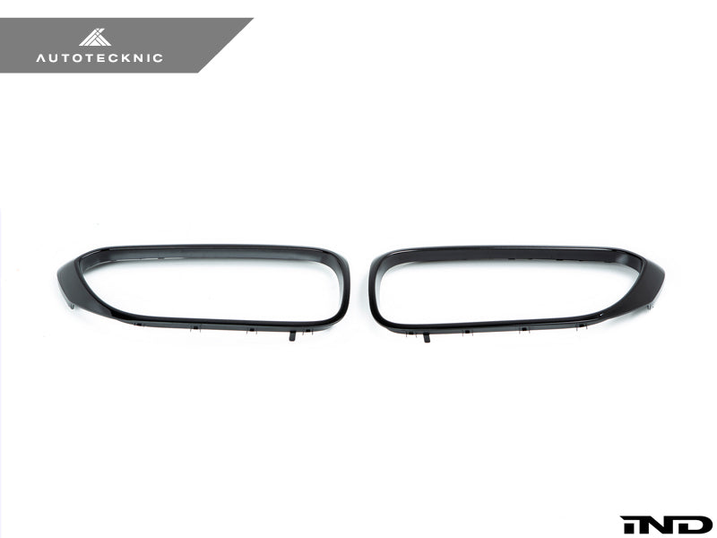 AutoTecknic Gloss Black Front Grille Surround Set - F90 M5 - Graveyard Performance