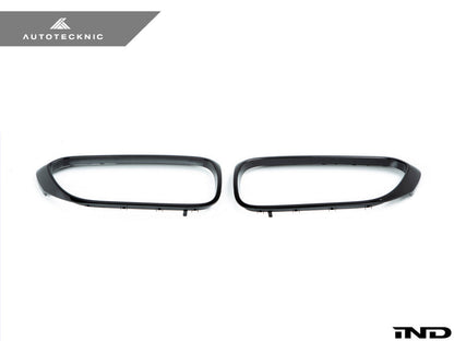 AutoTecknic Gloss Black Front Grille Surround Set - F90 M5 - Graveyard Performance